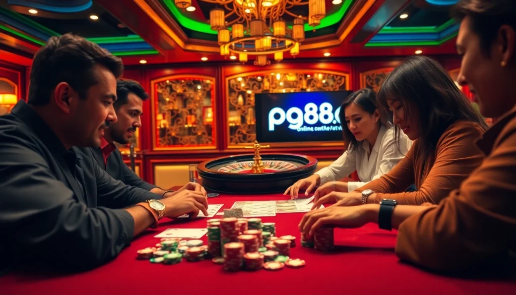 Experience the thrill of high-stakes poker at pg88.kr.d – excitement, strategy, and vibrant casino atmosphere.
